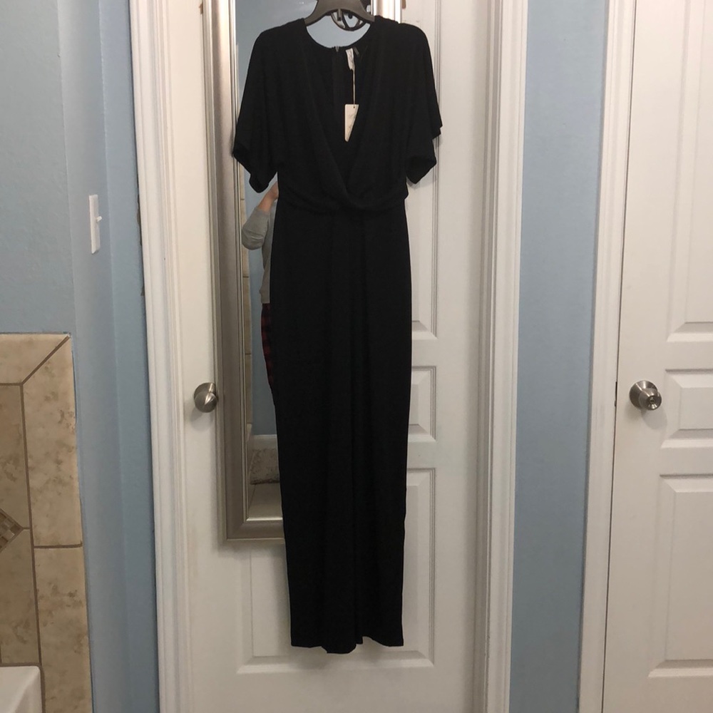 L. Love black maxi dress